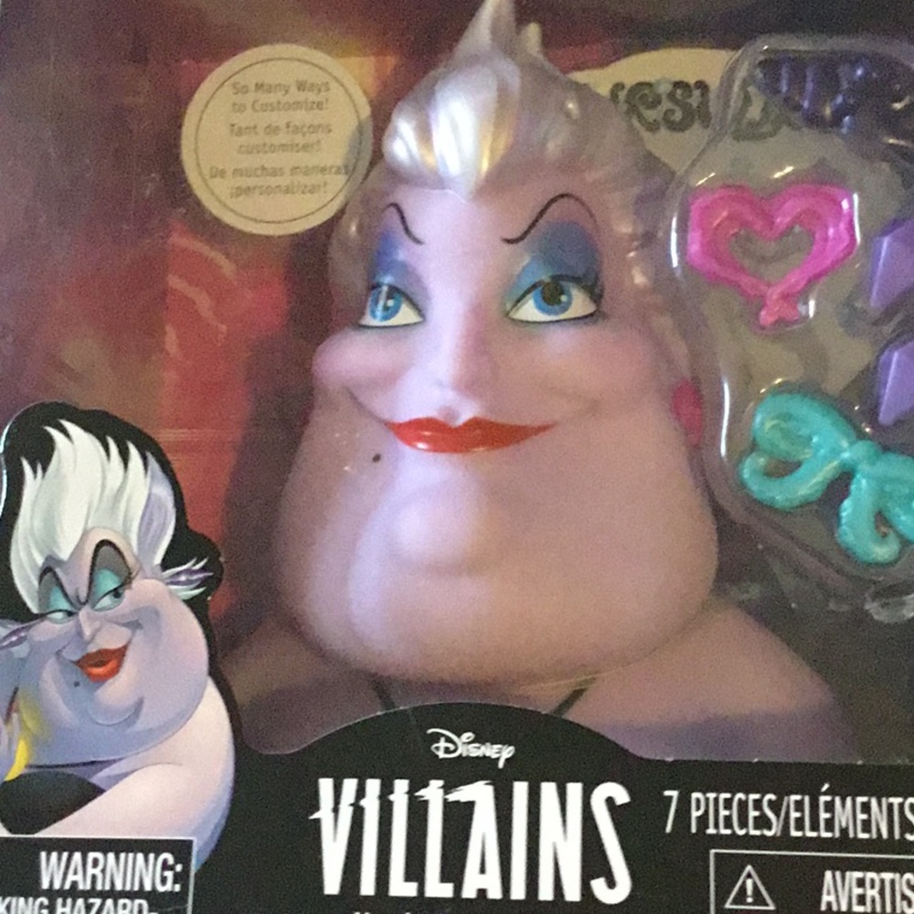 Disney Ursula Styling Head collectible figure little mermaid